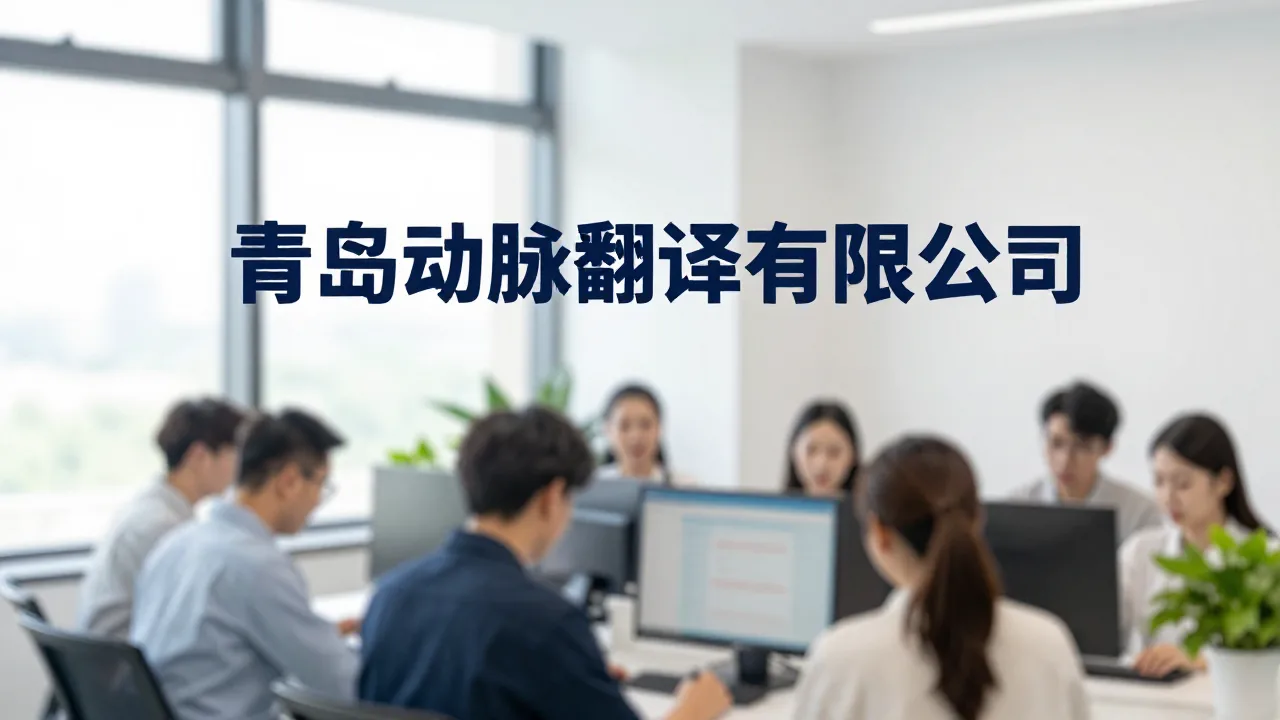 青岛动脉翻译有限公司 首页主视觉